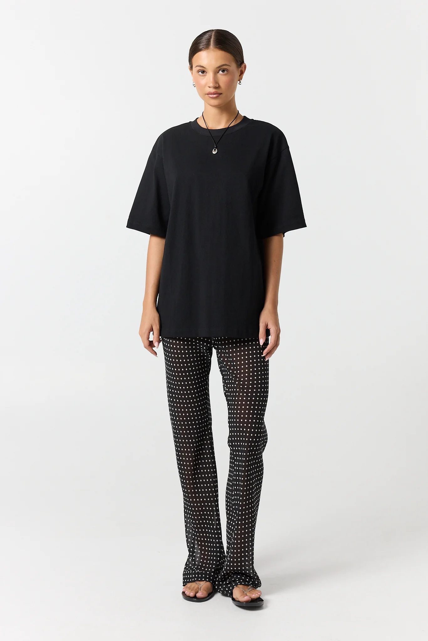 Zoe Pant (Black Polka) - Image 2