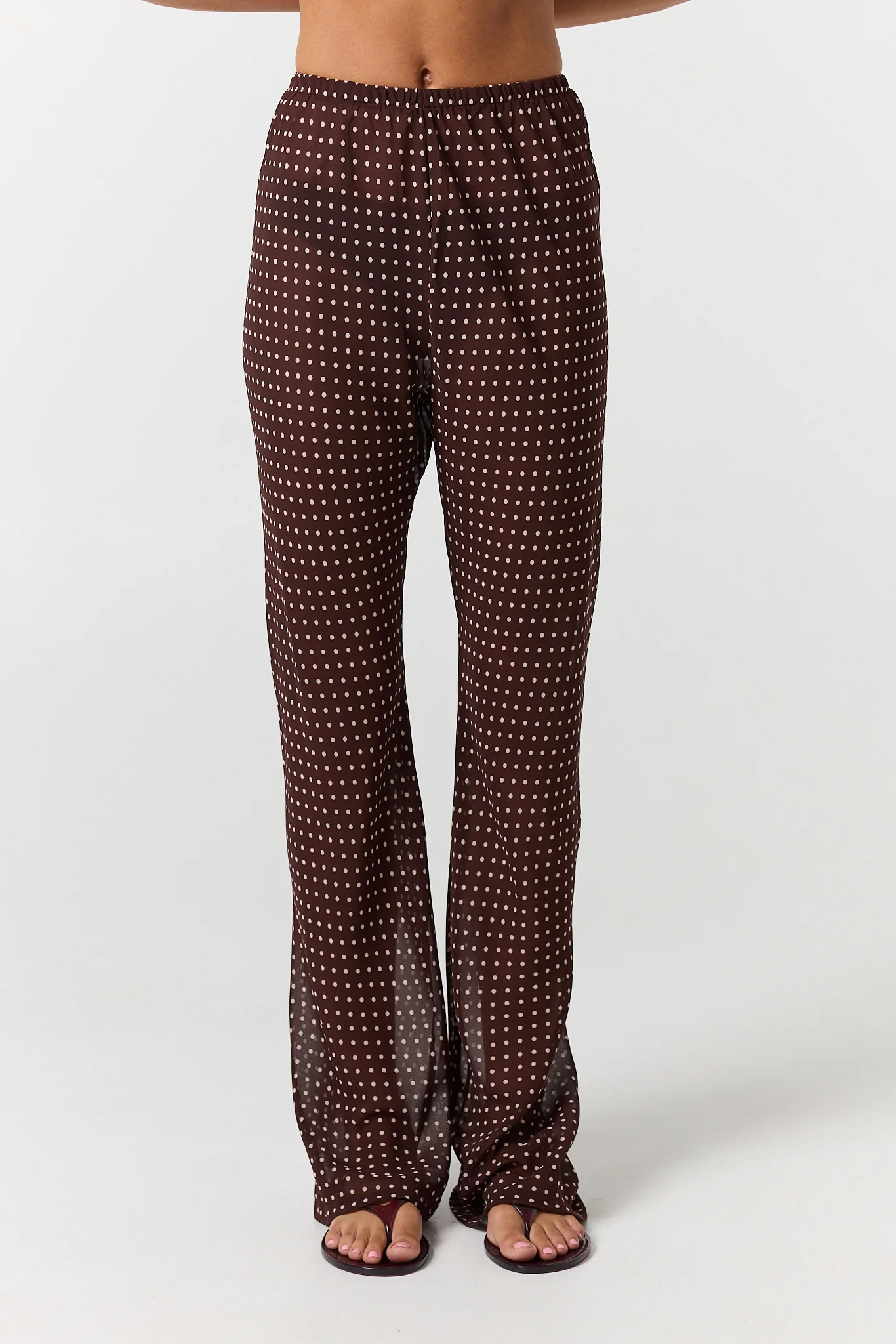 Zoe Pant (Choc Micro Polka) - Image 5