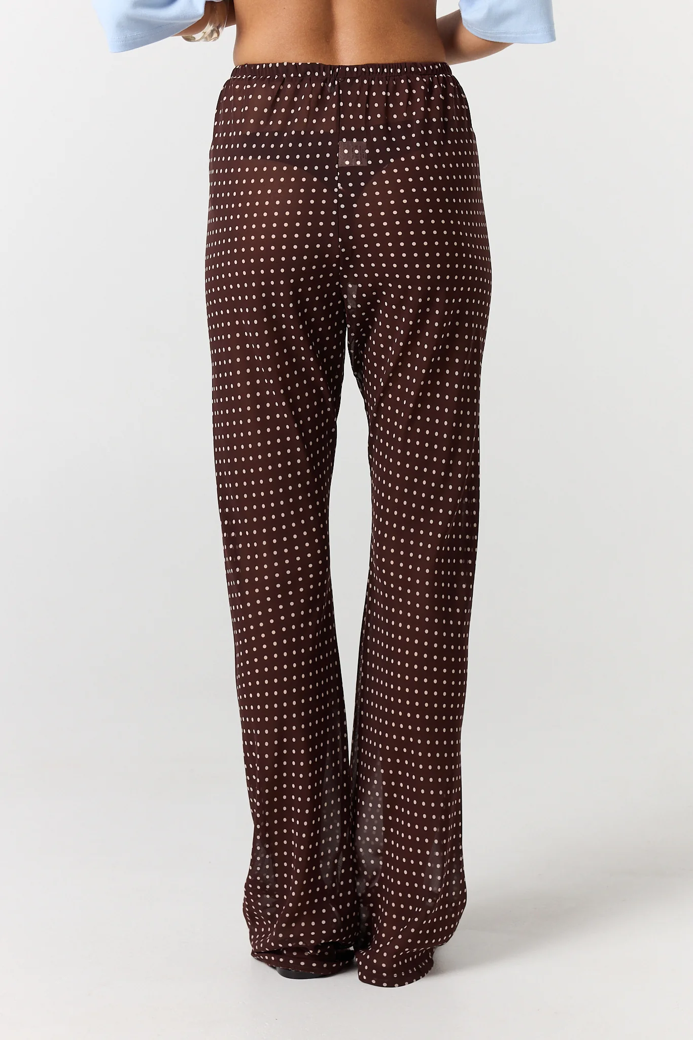 Zoe Pant (Choc Micro Polka) - Image 7
